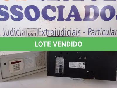 LOTE 081 - 01 IMPRESSORA 3D MARCA PRIMERA MODELO BRAVO4102XRP E 01 COFRE DE PAREDE. (NO ESTADO) ATENÇÃO! FAZER A VISITAÇÃO ANTES DE ARREMATAR, NÃO SABEMOS SE FUNCIONA. LEILÃO NÃO TEM GARANTIA E NEM DEVOLUÇÃO, SUJEITO A POSSÍVEIS AVARIAS VISÍVEIS/OCULTAS E/OU AUSÊNCIA DE COMPONENTES.