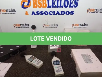 LOTE 025 - 03 MEDIDORES DE NÍVEL DE SOM MARCA POLITERM. (NO ESTADO) ATENÇÃO! FAZER A VISITAÇÃO ANTES DE ARREMATAR, NÃO SABEMOS SE FUNCIONA. LEILÃO NÃO TEM GARANTIA E NEM DEVOLUÇÃO, SUJEITO A POSSÍVEIS AVARIAS VISÍVEIS/OCULTAS E/OU AUSÊNCIA DE COMPONENTES.