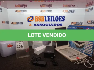 LOTE 254 - 01 FONTE DE ALIMENTAÇÃO INTERRUPTA 2 A MARCA INTELBRÁS, 01 GRAVADOR DE VÍDEO NVR 4 CANAIS MARCA V AIR LIVE E 01 SCANNER ÓPTICO MARCA DB BOEDER. (NO ESTADO) ATENÇÃO! FAZER A VISITAÇÃO ANTES DE ARREMATAR, NÃO SABEMOS SE FUNCIONA. LEILÃO NÃO TEM GARANTIA E NEM DEVOLUÇÃO, SUJEITO A POSSÍVEIS AVARIAS VISÍVEIS/OCULTAS E/OU AUSÊNCIA DE COMPONENTES.