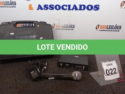 LOTE 022 - 01 RECEIVER MARCA DYLAN MODELO DL-201RX C/MICROFONE. (NO ESTADO) ATENÇÃO! FAZER A VISITAÇÃO ANTES DE ARREMATAR, NÃO SABEMOS SE FUNCIONA. LEILÃO NÃO TEM GARANTIA E NEM DEVOLUÇÃO, SUJEITO A POSSÍVEIS AVARIAS VISÍVEIS/OCULTAS E/OU AUSÊNCIA DE COMPONENTES.