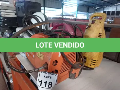 LOTE 118 - 03 LAVADORAS DE ALTA PRESSÃO MARCAS E MODELOS DIVERSOS E 01 LAVADORA A VAPOR. (NO ESTADO) ATENÇÃO! FAZER A VISITAÇÃO ANTES DE ARREMATAR, NÃO SABEMOS SE FUNCIONA. LEILÃO NÃO TEM GARANTIA E NEM DEVOLUÇÃO, SUJEITO A POSSÍVEIS AVARIAS VISÍVEIS/OCULTAS E/OU AUSÊNCIA DE COMPONENTES.