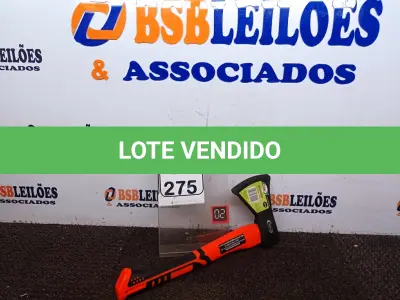LOTE 275 - 01 MACHADINHA MARCA IDEA(NOVO). (NO ESTADO) ATENÇÃO! FAZER A VISITAÇÃO ANTES DE ARREMATAR, NÃO SABEMOS SE FUNCIONA. LEILÃO NÃO TEM GARANTIA E NEM DEVOLUÇÃO, SUJEITO A POSSÍVEIS AVARIAS VISÍVEIS/OCULTAS E/OU AUSÊNCIA DE COMPONENTES.