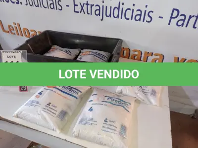 LOTE 114 - 05 PACOTES DE GRANITINA 4KG CADA N°8 P/GRAFIATO (NOVO). (NO ESTADO) ATENÇÃO! FAZER A VISITAÇÃO ANTES DE ARREMATAR, NÃO SABEMOS SE FUNCIONA. LEILÃO NÃO TEM GARANTIA E NEM DEVOLUÇÃO, SUJEITO A POSSÍVEIS AVARIAS VISÍVEIS/OCULTAS E/OU AUSÊNCIA DE COMPONENTES.