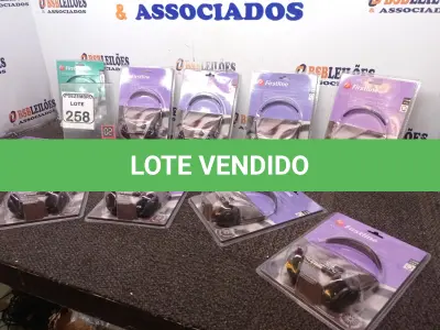 LOTE 258 - 10 FONES DE OUVIDO MARCA FISRTLINE (NOVO). (NO ESTADO) ATENÇÃO! FAZER A VISITAÇÃO ANTES DE ARREMATAR, NÃO SABEMOS SE FUNCIONA. LEILÃO NÃO TEM GARANTIA E NEM DEVOLUÇÃO, SUJEITO A POSSÍVEIS AVARIAS VISÍVEIS/OCULTAS E/OU AUSÊNCIA DE COMPONENTES.