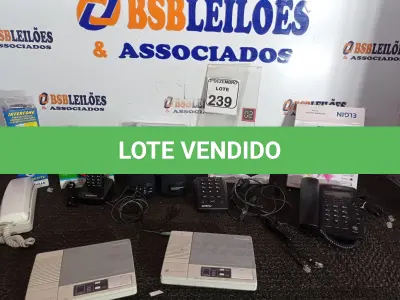 LOTE 239 - 02 MICROCASSETES MARCA PANASONIC, 01 PAR DE CAIXAS DE SOM P/PC, 02 APARELHOS TELEFÔNICOS E 01 CONTROLE DE RECEPÇÃO DE ÁUDIO MARCAS MODELOS DIVERSOS. (NO ESTADO) ATENÇÃO! FAZER A VISITAÇÃO ANTES DE ARREMATAR, NÃO SABEMOS SE FUNCIONA. LEILÃO NÃO TEM GARANTIA E NEM DEVOLUÇÃO, SUJEITO A POSSÍVEIS AVARIAS VISÍVEIS/OCULTAS E/OU AUSÊNCIA DE COMPONENTES.