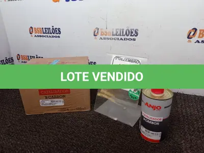 LOTE 280 - 01 CAIXA C/06 CATALISADORES MARCA ANJO CONTENDO 450ML EM CADA LATA(NOVO). (NO ESTADO) ATENÇÃO! FAZER A VISITAÇÃO ANTES DE ARREMATAR, NÃO SABEMOS SE FUNCIONA. LEILÃO NÃO TEM GARANTIA E NEM DEVOLUÇÃO, SUJEITO A POSSÍVEIS AVARIAS VISÍVEIS/OCULTAS E/OU AUSÊNCIA DE COMPONENTES.