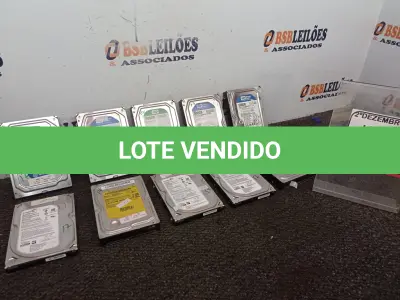 LOTE 108 - 10 HD’S DE 500GB CADA. (NO ESTADO) ATENÇÃO! FAZER A VISITAÇÃO ANTES DE ARREMATAR, NÃO SABEMOS SE FUNCIONA. LEILÃO NÃO TEM GARANTIA E NEM DEVOLUÇÃO, SUJEITO A POSSÍVEIS AVARIAS VISÍVEIS/OCULTAS E/OU AUSÊNCIA DE COMPONENTES.
