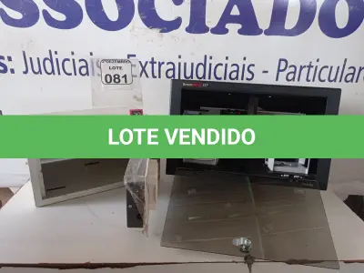 LOTE 081 - 01 IMPRESSORA 3D MARCA PRIMERA MODELO BRAVO4102XRP E 01 COFRE DE PAREDE. (NO ESTADO) ATENÇÃO! FAZER A VISITAÇÃO ANTES DE ARREMATAR, NÃO SABEMOS SE FUNCIONA. LEILÃO NÃO TEM GARANTIA E NEM DEVOLUÇÃO, SUJEITO A POSSÍVEIS AVARIAS VISÍVEIS/OCULTAS E/OU AUSÊNCIA DE COMPONENTES.