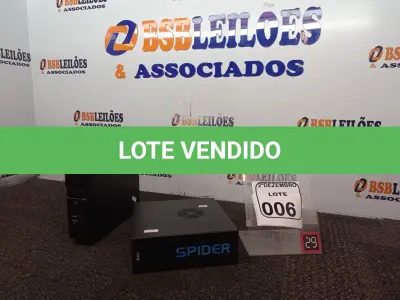 LOTE 006 - 02 MINIS CPU’S MARCA OKI E SPIDER. (NO ESTADO) ATENÇÃO! FAZER A VISITAÇÃO ANTES DE ARREMATAR, NÃO SABEMOS SE FUNCIONA. LEILÃO NÃO TEM GARANTIA E NEM DEVOLUÇÃO, SUJEITO A POSSÍVEIS AVARIAS VISÍVEIS/OCULTAS E/OU AUSÊNCIA DE COMPONENTES.