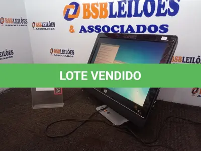 LOTE 212 - 01 ALL IN ONE MARCA HP C/FONTE. (NO ESTADO) ATENÇÃO! FAZER A VISITAÇÃO ANTES DE ARREMATAR, NÃO SABEMOS SE FUNCIONA. LEILÃO NÃO TEM GARANTIA E NEM DEVOLUÇÃO, SUJEITO A POSSÍVEIS AVARIAS VISÍVEIS/OCULTAS E/OU AUSÊNCIA DE COMPONENTES.