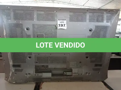 LOTE 197 - 01 TV 43” MARCA PANASONIC. (NO ESTADO) ATENÇÃO! FAZER A VISITAÇÃO ANTES DE ARREMATAR, NÃO SABEMOS SE FUNCIONA. LEILÃO NÃO TEM GARANTIA E NEM DEVOLUÇÃO, SUJEITO A POSSÍVEIS AVARIAS VISÍVEIS/OCULTAS E/OU AUSÊNCIA DE COMPONENTES.