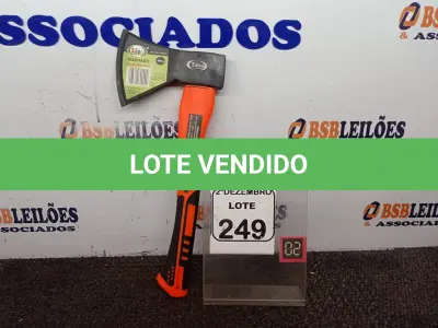 LOTE 249 - 01 MACHADINHA MARCA IDEA (NOVO). (NO ESTADO) ATENÇÃO! FAZER A VISITAÇÃO ANTES DE ARREMATAR, NÃO SABEMOS SE FUNCIONA. LEILÃO NÃO TEM GARANTIA E NEM DEVOLUÇÃO, SUJEITO A POSSÍVEIS AVARIAS VISÍVEIS/OCULTAS E/OU AUSÊNCIA DE COMPONENTES.