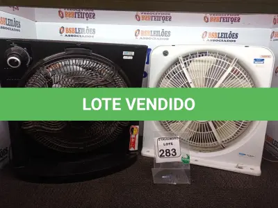 LOTE 283 - 03 VENTILADORES MARCAS E MODELOS DIVERSOS. (NO ESTADO) ATENÇÃO! FAZER A VISITAÇÃO ANTES DE ARREMATAR, NÃO SABEMOS SE FUNCIONA. LEILÃO NÃO TEM GARANTIA E NEM DEVOLUÇÃO, SUJEITO A POSSÍVEIS AVARIAS VISÍVEIS/OCULTAS E/OU AUSÊNCIA DE COMPONENTES.