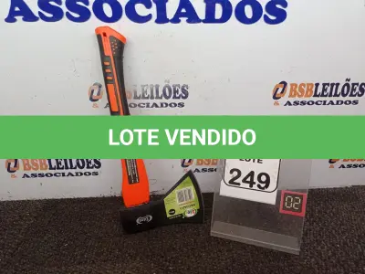 LOTE 249 - 01 MACHADINHA MARCA IDEA (NOVO). (NO ESTADO) ATENÇÃO! FAZER A VISITAÇÃO ANTES DE ARREMATAR, NÃO SABEMOS SE FUNCIONA. LEILÃO NÃO TEM GARANTIA E NEM DEVOLUÇÃO, SUJEITO A POSSÍVEIS AVARIAS VISÍVEIS/OCULTAS E/OU AUSÊNCIA DE COMPONENTES.