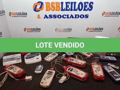 LOTE 023 - 01 LOTE C/VÁRIOS OXÍMETROS, MATERIAIS E ELETRÔNICOS DIVERSOS. (NO ESTADO) ATENÇÃO! FAZER A VISITAÇÃO ANTES DE ARREMATAR, NÃO SABEMOS SE FUNCIONA. LEILÃO NÃO TEM GARANTIA E NEM DEVOLUÇÃO, SUJEITO A POSSÍVEIS AVARIAS VISÍVEIS/OCULTAS E/OU AUSÊNCIA DE COMPONENTES.
