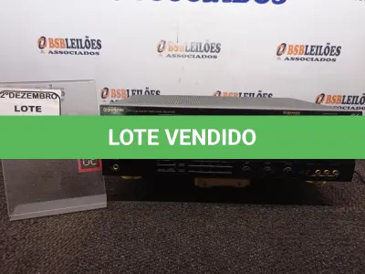 LOTE 264 - 01 RECEIVER MARCA GRADIENTE MODELO DPR300. (NO ESTADO) ATENÇÃO! FAZER A VISITAÇÃO ANTES DE ARREMATAR, NÃO SABEMOS SE FUNCIONA. LEILÃO NÃO TEM GARANTIA E NEM DEVOLUÇÃO, SUJEITO A POSSÍVEIS AVARIAS VISÍVEIS/OCULTAS E/OU AUSÊNCIA DE COMPONENTES.