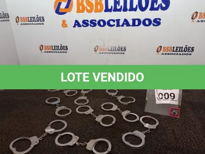 LOTE 009 - 10 ALGEMAS EM METAL. (NO ESTADO) ATENÇÃO! FAZER A VISITAÇÃO ANTES DE ARREMATAR, NÃO SABEMOS SE FUNCIONA. LEILÃO NÃO TEM GARANTIA E NEM DEVOLUÇÃO, SUJEITO A POSSÍVEIS AVARIAS VISÍVEIS/OCULTAS E/OU AUSÊNCIA DE COMPONENTES.