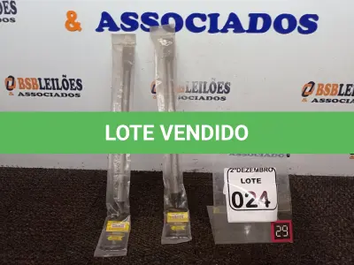 LOTE 024 - 02 TALHADEIRAS SDS-MAX 25X400MM MARCA FERTAK(NOVO). (NO ESTADO) ATENÇÃO! FAZER A VISITAÇÃO ANTES DE ARREMATAR, NÃO SABEMOS SE FUNCIONA. LEILÃO NÃO TEM GARANTIA E NEM DEVOLUÇÃO, SUJEITO A POSSÍVEIS AVARIAS VISÍVEIS/OCULTAS E/OU AUSÊNCIA DE COMPONENTES.