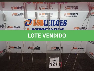 LOTE 121 - 06 ESPETOS P/CHURRASCO DIVERSOS (NOVO). (NO ESTADO) ATENÇÃO! FAZER A VISITAÇÃO ANTES DE ARREMATAR, NÃO SABEMOS SE FUNCIONA. LEILÃO NÃO TEM GARANTIA E NEM DEVOLUÇÃO, SUJEITO A POSSÍVEIS AVARIAS VISÍVEIS/OCULTAS E/OU AUSÊNCIA DE COMPONENTES.