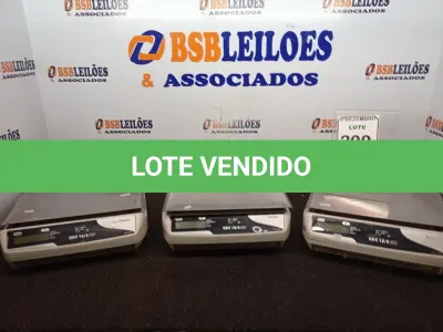 LOTE 200 - 03 BALANÇAS MARCAS E MODELOS DIVERSOS C/AVARIAS. (NO ESTADO) ATENÇÃO! FAZER A VISITAÇÃO ANTES DE ARREMATAR, NÃO SABEMOS SE FUNCIONA. LEILÃO NÃO TEM GARANTIA E NEM DEVOLUÇÃO, SUJEITO A POSSÍVEIS AVARIAS VISÍVEIS/OCULTAS E/OU AUSÊNCIA DE COMPONENTES.