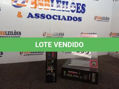 LOTE 006 - 02 MINIS CPU’S MARCA OKI E SPIDER. (NO ESTADO) ATENÇÃO! FAZER A VISITAÇÃO ANTES DE ARREMATAR, NÃO SABEMOS SE FUNCIONA. LEILÃO NÃO TEM GARANTIA E NEM DEVOLUÇÃO, SUJEITO A POSSÍVEIS AVARIAS VISÍVEIS/OCULTAS E/OU AUSÊNCIA DE COMPONENTES.
