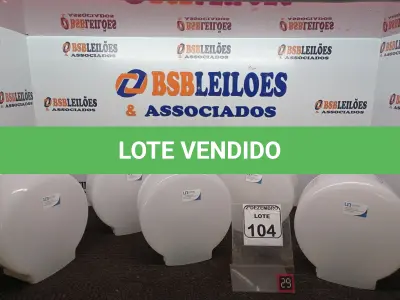 LOTE 104 - 05 DISPENSES P/PAPEL. (NO ESTADO) ATENÇÃO! FAZER A VISITAÇÃO ANTES DE ARREMATAR, NÃO SABEMOS SE FUNCIONA. LEILÃO NÃO TEM GARANTIA E NEM DEVOLUÇÃO, SUJEITO A POSSÍVEIS AVARIAS VISÍVEIS/OCULTAS E/OU AUSÊNCIA DE COMPONENTES.