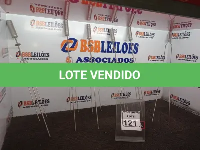 LOTE 121 - 06 ESPETOS P/CHURRASCO DIVERSOS (NOVO). (NO ESTADO) ATENÇÃO! FAZER A VISITAÇÃO ANTES DE ARREMATAR, NÃO SABEMOS SE FUNCIONA. LEILÃO NÃO TEM GARANTIA E NEM DEVOLUÇÃO, SUJEITO A POSSÍVEIS AVARIAS VISÍVEIS/OCULTAS E/OU AUSÊNCIA DE COMPONENTES.