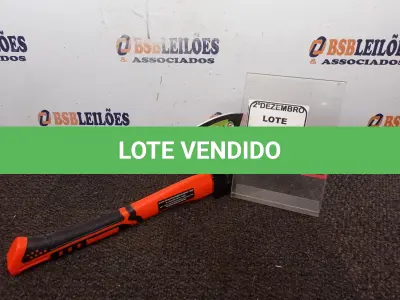 LOTE 249 - 01 MACHADINHA MARCA IDEA (NOVO). (NO ESTADO) ATENÇÃO! FAZER A VISITAÇÃO ANTES DE ARREMATAR, NÃO SABEMOS SE FUNCIONA. LEILÃO NÃO TEM GARANTIA E NEM DEVOLUÇÃO, SUJEITO A POSSÍVEIS AVARIAS VISÍVEIS/OCULTAS E/OU AUSÊNCIA DE COMPONENTES.