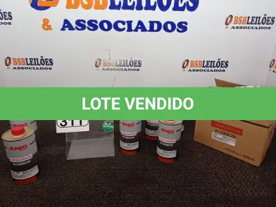 LOTE 311 - 01 CAIXA C/06 CATALISADORES MARCA ANJO CONTENDO 450ML EM CADA LATA(NOVO). (NO ESTADO) ATENÇÃO! FAZER A VISITAÇÃO ANTES DE ARREMATAR, NÃO SABEMOS SE FUNCIONA. LEILÃO NÃO TEM GARANTIA E NEM DEVOLUÇÃO, SUJEITO A POSSÍVEIS AVARIAS VISÍVEIS/OCULTAS E/OU AUSÊNCIA DE COMPONENTES.