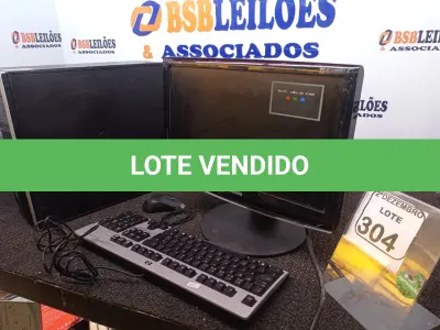 LOTE 304 - 01 CPU MARCA HP E 01 MONITOR SAMSUNG C/TECLADO E MOUSE. (NO ESTADO) ATENÇÃO! FAZER A VISITAÇÃO ANTES DE ARREMATAR, NÃO SABEMOS SE FUNCIONA. LEILÃO NÃO TEM GARANTIA E NEM DEVOLUÇÃO, SUJEITO A POSSÍVEIS AVARIAS VISÍVEIS/OCULTAS E/OU AUSÊNCIA DE COMPONENTES.