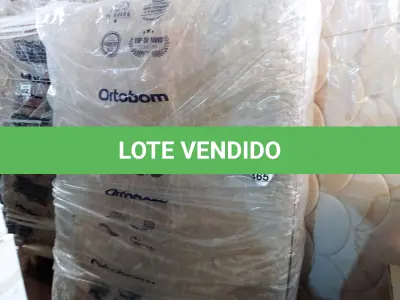 LOTE 465 - 01 COLCHÃO DE CASAL. (NO ESTADO) ATENÇÃO! FAZER A VISITAÇÃO ANTES DE ARREMATAR, NÃO SABEMOS SE FUNCIONA. LEILÃO NÃO TEM GARANTIA E NEM DEVOLUÇÃO, SUJEITO A POSSÍVEIS AVARIAS VISÍVEIS/OCULTAS E/OU AUSÊNCIA DE COMPONENTES.