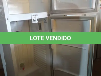 LOTE 474 - 01 GELADEIRA CONSUL 220V. (NO ESTADO) ATENÇÃO! FAZER A VISITAÇÃO ANTES DE ARREMATAR, NÃO SABEMOS SE FUNCIONA. LEILÃO NÃO TEM GARANTIA E NEM DEVOLUÇÃO, SUJEITO A POSSÍVEIS AVARIAS VISÍVEIS/OCULTAS E/OU AUSÊNCIA DE COMPONENTES.