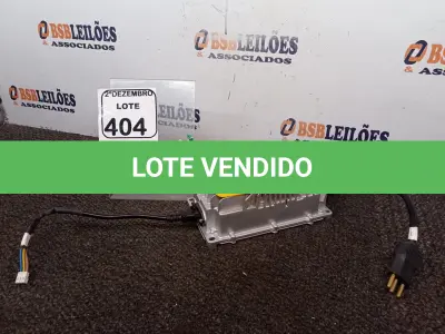 LOTE 404 - 01 CARREGADOR P/MOTO ELÉTRICA. (NO ESTADO) ATENÇÃO! FAZER A VISITAÇÃO ANTES DE ARREMATAR, NÃO SABEMOS SE FUNCIONA. LEILÃO NÃO TEM GARANTIA E NEM DEVOLUÇÃO, SUJEITO A POSSÍVEIS AVARIAS VISÍVEIS/OCULTAS E/OU AUSÊNCIA DE COMPONENTES.
