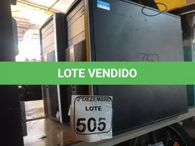 LOTE 505 - 02 CPU’S MARCA HP E 02 MOUSES. (NO ESTADO) ATENÇÃO! FAZER A VISITAÇÃO ANTES DE ARREMATAR, NÃO SABEMOS SE FUNCIONA. LEILÃO NÃO TEM GARANTIA E NEM DEVOLUÇÃO, SUJEITO A POSSÍVEIS AVARIAS VISÍVEIS/OCULTAS E/OU AUSÊNCIA DE COMPONENTES.