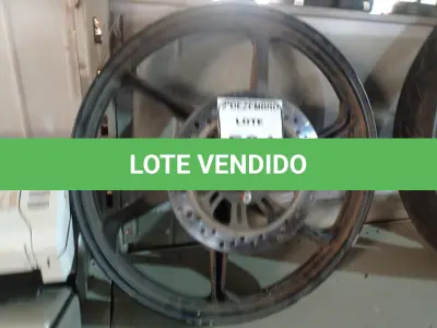 LOTE 524 - 01 RODA P/MOTO ARO “18. PARA HONDA 150 E 160 CILINDRADAS. (NO ESTADO) ATENÇÃO! FAZER A VISITAÇÃO ANTES DE ARREMATAR, NÃO SABEMOS SE FUNCIONA. LEILÃO NÃO TEM GARANTIA E NEM DEVOLUÇÃO, SUJEITO A POSSÍVEIS AVARIAS VISÍVEIS/OCULTAS E/OU AUSÊNCIA DE COMPONENTES.