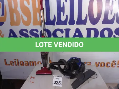 LOTE 325 - 02 ASPIRADORES DE PÓ MARCA PHILCO E BRITÂNIA. (NO ESTADO) ATENÇÃO! FAZER A VISITAÇÃO ANTES DE ARREMATAR, NÃO SABEMOS SE FUNCIONA. LEILÃO NÃO TEM GARANTIA E NEM DEVOLUÇÃO, SUJEITO A POSSÍVEIS AVARIAS VISÍVEIS/OCULTAS E/OU AUSÊNCIA DE COMPONENTES.