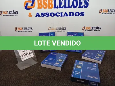 LOTE 120 - 05 REFLETORES LED AMBIENTE EXTERNO 100W. (NOVO), (NO ESTADO) ATENÇÃO! FAZER A VISITAÇÃO ANTES DE ARREMATAR, NÃO SABEMOS SE FUNCIONA. LEILÃO NÃO TEM GARANTIA E NEM DEVOLUÇÃO, SUJEITO A POSSÍVEIS AVARIAS VISÍVEIS/OCULTAS E/OU AUSÊNCIA DE COMPONENTES.