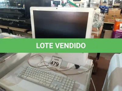 LOTE 479 - 01 PC IMAC. (NO ESTADO) ATENÇÃO! FAZER A VISITAÇÃO ANTES DE ARREMATAR, NÃO SABEMOS SE FUNCIONA. LEILÃO NÃO TEM GARANTIA E NEM DEVOLUÇÃO, SUJEITO A POSSÍVEIS AVARIAS VISÍVEIS/OCULTAS E/OU AUSÊNCIA DE COMPONENTES.