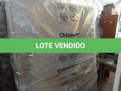 LOTE 465 - 01 COLCHÃO DE CASAL. (NO ESTADO) ATENÇÃO! FAZER A VISITAÇÃO ANTES DE ARREMATAR, NÃO SABEMOS SE FUNCIONA. LEILÃO NÃO TEM GARANTIA E NEM DEVOLUÇÃO, SUJEITO A POSSÍVEIS AVARIAS VISÍVEIS/OCULTAS E/OU AUSÊNCIA DE COMPONENTES.