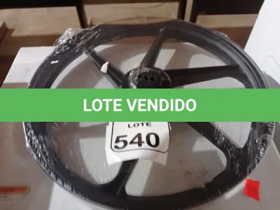LOTE 540 - 01 RODA P/MOTO CG ARO “17 PARA QUALQUER CG (NOVO). (NO ESTADO) ATENÇÃO! FAZER A VISITAÇÃO ANTES DE ARREMATAR, NÃO SABEMOS SE FUNCIONA. LEILÃO NÃO TEM GARANTIA E NEM DEVOLUÇÃO, SUJEITO A POSSÍVEIS AVARIAS VISÍVEIS/OCULTAS E/OU AUSÊNCIA DE COMPONENTES.