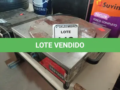 LOTE 443 - 01 CREPEIRA MARCA CROYDON. (NO ESTADO) ATENÇÃO! FAZER A VISITAÇÃO ANTES DE ARREMATAR, NÃO SABEMOS SE FUNCIONA. LEILÃO NÃO TEM GARANTIA E NEM DEVOLUÇÃO, SUJEITO A POSSÍVEIS AVARIAS VISÍVEIS/OCULTAS E/OU AUSÊNCIA DE COMPONENTES.