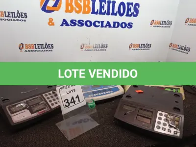 LOTE 341 - 04 BALANÇAS DIGITAIS MARCAS E MODELOS DIVERSOS P/RETIRADA DE PEÇAS. (NO ESTADO) ATENÇÃO! FAZER A VISITAÇÃO ANTES DE ARREMATAR, NÃO SABEMOS SE FUNCIONA. LEILÃO NÃO TEM GARANTIA E NEM DEVOLUÇÃO, SUJEITO A POSSÍVEIS AVARIAS VISÍVEIS/OCULTAS E/OU AUSÊNCIA DE COMPONENTES.