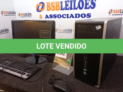 LOTE 308 - 01 CPU MARCA HP, 01 MONITOR MARCA SAMSUNG C/TECLADO E MOUSE. (NO ESTADO) ATENÇÃO! FAZER A VISITAÇÃO ANTES DE ARREMATAR, NÃO SABEMOS SE FUNCIONA. LEILÃO NÃO TEM GARANTIA E NEM DEVOLUÇÃO, SUJEITO A POSSÍVEIS AVARIAS VISÍVEIS/OCULTAS E/OU AUSÊNCIA DE COMPONENTES.