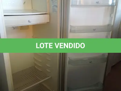 LOTE 473 - 01 GELADEIRA ELECTROLUX 220V. (NO ESTADO) ATENÇÃO! FAZER A VISITAÇÃO ANTES DE ARREMATAR, NÃO SABEMOS SE FUNCIONA. LEILÃO NÃO TEM GARANTIA E NEM DEVOLUÇÃO, SUJEITO A POSSÍVEIS AVARIAS VISÍVEIS/OCULTAS E/OU AUSÊNCIA DE COMPONENTES.