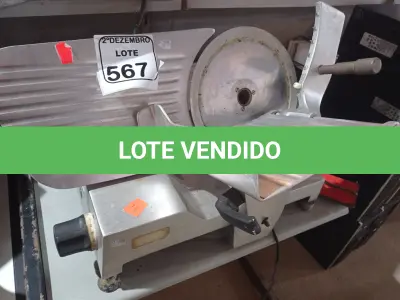 LOTE 567 - 01 CORTADOR DE FRIOS MARCA FILIZOLA. (NO ESTADO) ATENÇÃO! FAZER A VISITAÇÃO ANTES DE ARREMATAR, NÃO SABEMOS SE FUNCIONA. LEILÃO NÃO TEM GARANTIA E NEM DEVOLUÇÃO, SUJEITO A POSSÍVEIS AVARIAS VISÍVEIS/OCULTAS E/OU AUSÊNCIA DE COMPONENTES.