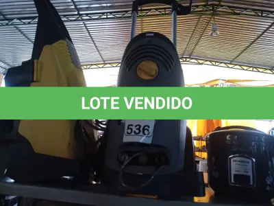 LOTE 536 - 02 LAVADORAS DE ALTA PRESSÃO MARCAS E MODELOS DIVERSOS P/RETIRADA DE PEÇAS. (NO ESTADO) ATENÇÃO! FAZER A VISITAÇÃO ANTES DE ARREMATAR, NÃO SABEMOS SE FUNCIONA. LEILÃO NÃO TEM GARANTIA E NEM DEVOLUÇÃO, SUJEITO A POSSÍVEIS AVARIAS VISÍVEIS/OCULTAS E/OU AUSÊNCIA DE COMPONENTES.