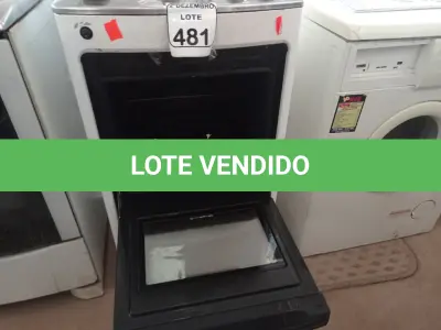 LOTE 481 - 01 FOGÃO A GÁS 04 BOCAS MARCA CONSUL. (NO ESTADO) ATENÇÃO! FAZER A VISITAÇÃO ANTES DE ARREMATAR, NÃO SABEMOS SE FUNCIONA. LEILÃO NÃO TEM GARANTIA E NEM DEVOLUÇÃO, SUJEITO A POSSÍVEIS AVARIAS VISÍVEIS/OCULTAS E/OU AUSÊNCIA DE COMPONENTES.