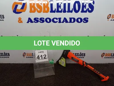 LOTE 412 - 01 MACHADINHA MARCA IDEA(NOVO). (NO ESTADO) ATENÇÃO! FAZER A VISITAÇÃO ANTES DE ARREMATAR, NÃO SABEMOS SE FUNCIONA. LEILÃO NÃO TEM GARANTIA E NEM DEVOLUÇÃO, SUJEITO A POSSÍVEIS AVARIAS VISÍVEIS/OCULTAS E/OU AUSÊNCIA DE COMPONENTES.