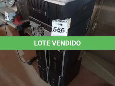 LOTE 556 - 06 CPUS MARCA HP. (NO ESTADO) ATENÇÃO! FAZER A VISITAÇÃO ANTES DE ARREMATAR, NÃO SABEMOS SE FUNCIONA. LEILÃO NÃO TEM GARANTIA E NEM DEVOLUÇÃO, SUJEITO A POSSÍVEIS AVARIAS VISÍVEIS/OCULTAS E/OU AUSÊNCIA DE COMPONENTES.
