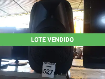 LOTE 527 - 01 CAIXA DE SOM PASSIVA MARCA PZ PRO ÁUDIO. (NO ESTADO) ATENÇÃO! FAZER A VISITAÇÃO ANTES DE ARREMATAR, NÃO SABEMOS SE FUNCIONA. LEILÃO NÃO TEM GARANTIA E NEM DEVOLUÇÃO, SUJEITO A POSSÍVEIS AVARIAS VISÍVEIS/OCULTAS E/OU AUSÊNCIA DE COMPONENTES.